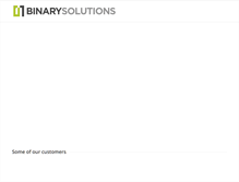 Tablet Screenshot of binarysolutions.biz